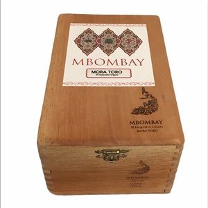 🧳3/$20🧳 MBOMBAY Wood Cigar Box